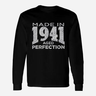 Made In 1941 Aged To Perfection Unisex Long Sleeve | Crazezy DE