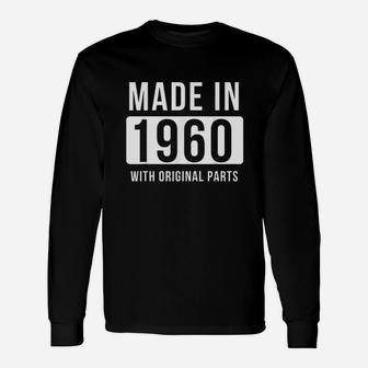 Made In 1960 Unisex Long Sleeve | Crazezy CA