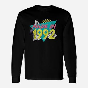 Made In 1992 Retro Vintage 29Th Birthday Gift Unisex Long Sleeve | Crazezy