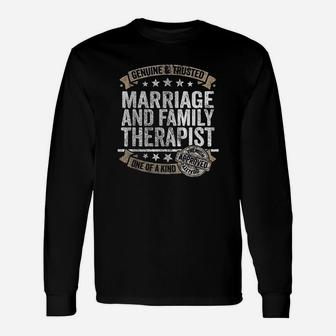 Marriage And Family Therapist Profession Job Unisex Long Sleeve | Crazezy AU