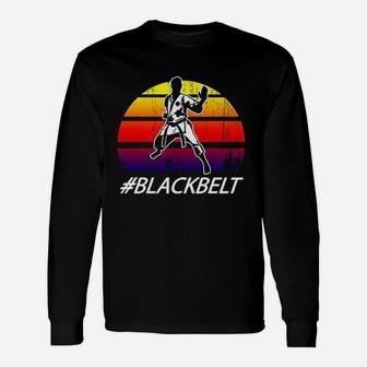 Martial Arts Karate Black Belt Unisex Long Sleeve | Crazezy AU