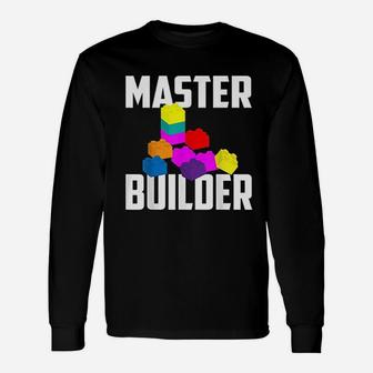 Master Builder Unisex Long Sleeve | Crazezy AU