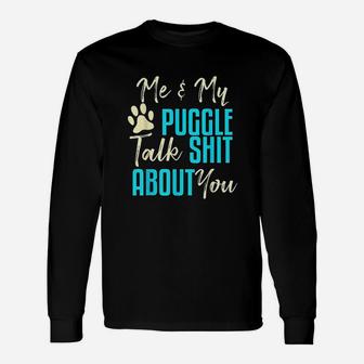 Me And My Puggle Dog Pug Beagle Unisex Long Sleeve | Crazezy DE