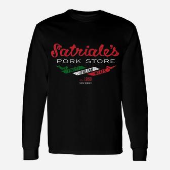 Meat Market Funny Meat Pork Store Satriales Lover Gift Unisex Long Sleeve | Crazezy CA