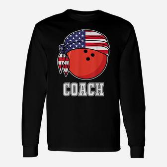 Mens Bowling Coach Jersey, Gift For Ten Pin Bowler & Coaches Unisex Long Sleeve | Crazezy UK