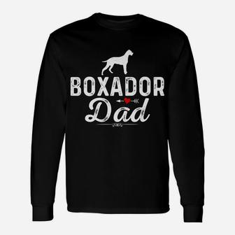 Mens Boxador Dad Funny Dog Dad Best Pet Owner Boxador Daddy Unisex Long Sleeve | Crazezy DE