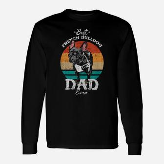Mens French Bulldog Dad Apparel Dog Lover Owner Unisex Long Sleeve | Crazezy CA