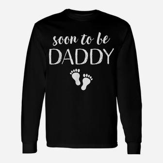 Mens Funny Pregnancy Gifts For Men New Dad Soon To Be Daddy Unisex Long Sleeve | Crazezy DE