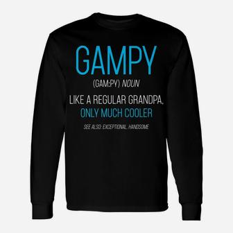 Mens Gampy Gift Like A Regular Grandpa Definition Cooler Unisex Long Sleeve | Crazezy CA