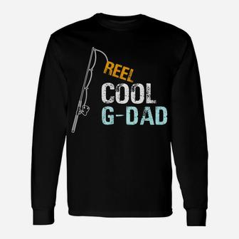 Mens Gift From Granddaughter Grandson Reel Cool G-Dad Unisex Long Sleeve | Crazezy CA