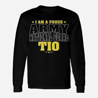 Mens I Am A Proud Army National Guard Tio - Military Uncle Family Unisex Long Sleeve | Crazezy