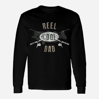 Mens Reel Cool Dad Shirt, Cute Fishing Father's Day Gift Unisex Long Sleeve | Crazezy UK