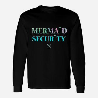 Mermaid Security Unisex Long Sleeve | Crazezy UK