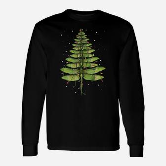 Merry Christmas Insect Lover Xmas Dragonfly Christmas Tree Unisex Long Sleeve | Crazezy