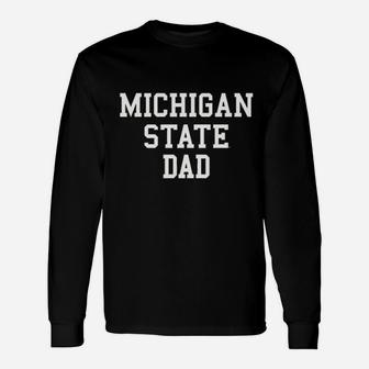 Michigan State Dad Long Sleeve T-Shirt - Thegiftio UK