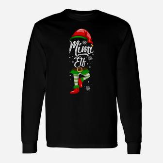 Mimi Elf Matching Family Christmas Pajamas Elves Unisex Long Sleeve | Crazezy