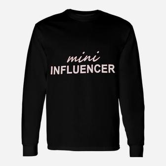 Mini Influencer Unisex Long Sleeve | Crazezy UK