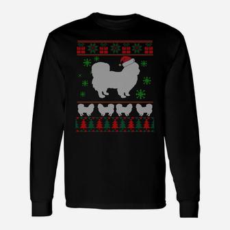 Miniature Schnauzer Ugly Christmas Sweater Gift Dog Lovers Unisex Long Sleeve | Crazezy