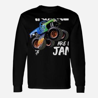 Monster Truck Are My Jam Vintage Retro Racing Trucks Lover Unisex Long Sleeve | Crazezy DE