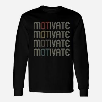 Motivate Occupational Therapy Unisex Long Sleeve | Crazezy