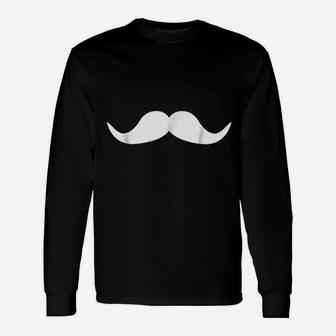 Mustache Unisex Long Sleeve | Crazezy UK
