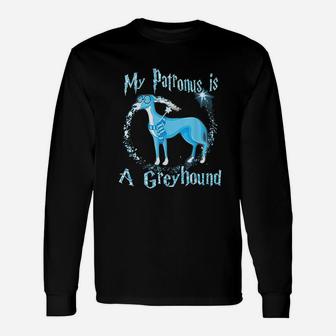 My Patronus Is A Greyhound Dog Lovers Unisex Long Sleeve | Crazezy CA
