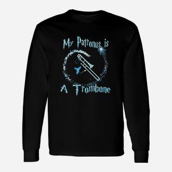 My Patronus Is A Trombone Magic Gifts Unisex Long Sleeve | Crazezy CA