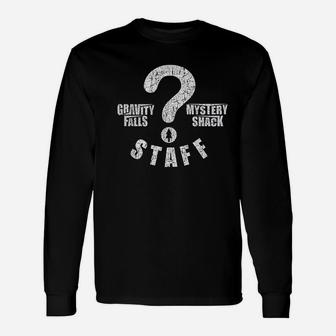 Mystery Shack Soos Staff Question Mark Unisex Long Sleeve | Crazezy CA