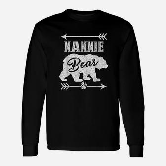 Nannie Bear Vintage Unisex Long Sleeve | Crazezy DE