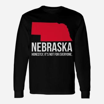Native Cornhusker State Funny I Love Nebraska Unisex Long Sleeve | Crazezy DE