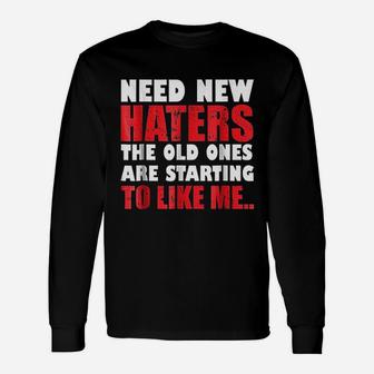 Need New Hater Unisex Long Sleeve | Crazezy