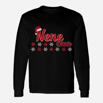 Nene Claus Matching Family Christmas Pajamas Gifts Unisex Long Sleeve | Crazezy DE