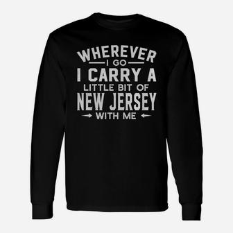 New Jersey Lover Long Sleeve T-Shirt - Thegiftio UK