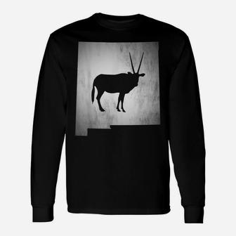 New Mexico Oryx Hunting Unisex Long Sleeve | Crazezy CA