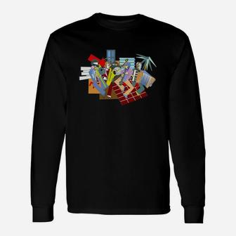 New Orleans Street Jazz Long Sleeve T-Shirt - Thegiftio UK