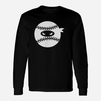 Ninja Graphic Baseball Unisex Long Sleeve | Crazezy