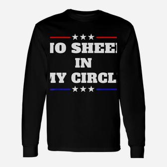 No Sheep In My Circle Sweatshirt Unisex Long Sleeve | Crazezy UK
