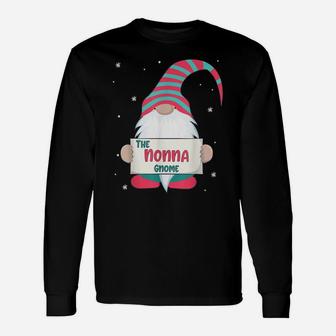 Nonna Gnome Family Matching Christmas Cute Gift Pajama Unisex Long Sleeve | Crazezy
