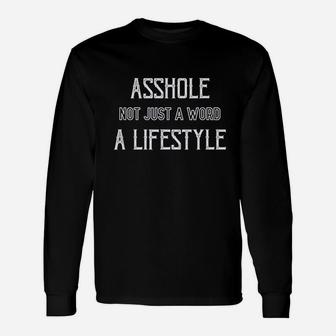 Not Just A Word A Lifestyle Offensive Rider Unisex Long Sleeve | Crazezy