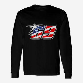 Number 69 Star Unisex Long Sleeve | Crazezy CA