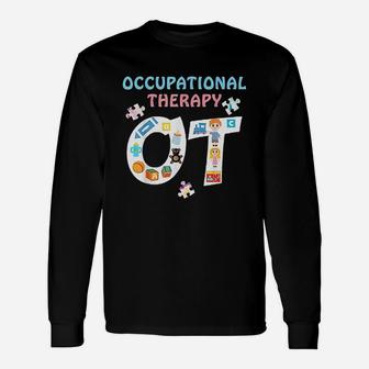 Occupational Therapist Cute Ot Therapy Unisex Long Sleeve | Crazezy CA