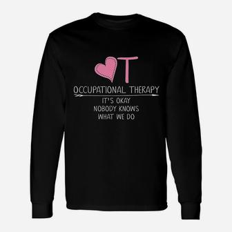 Occupational Therapy Unisex Long Sleeve | Crazezy
