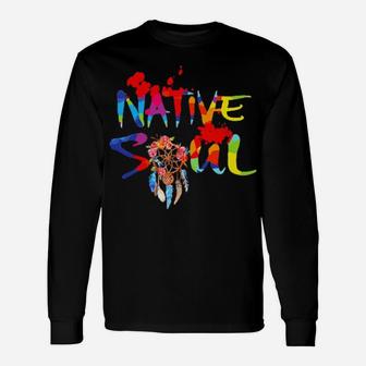 Official Lgbt Native Soul Long Sleeve T-Shirt - Monsterry