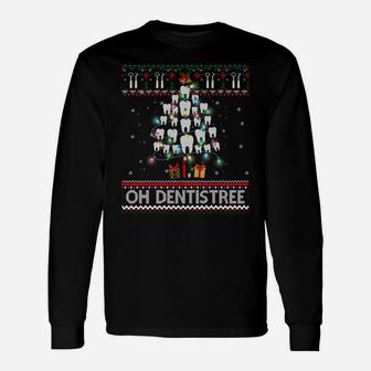 Oh Dentistree Dentist Christmas Ugly Xmas Sweater Unisex Long Sleeve | Crazezy AU