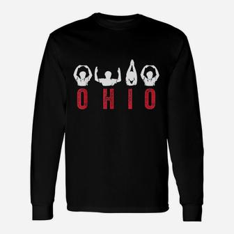 Ohio State Cute Proud To Be Ohioan Letters Root Unisex Long Sleeve | Crazezy