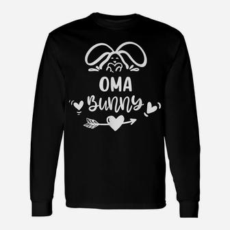 Oma Bunny Funny Matching Easter Bunny Egg Hunting Unisex Long Sleeve | Crazezy