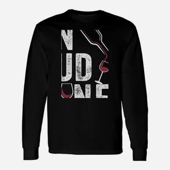 On Cloud Wine - Funny Wine Lover Quotes Graphic Unisex Long Sleeve | Crazezy