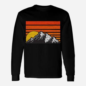 Oregon Usa Retro Vintage Mountain Sweatshirt Unisex Long Sleeve | Crazezy