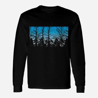 Outdoors Nature Forest Trees Wildlife Forest Unisex Long Sleeve | Crazezy AU