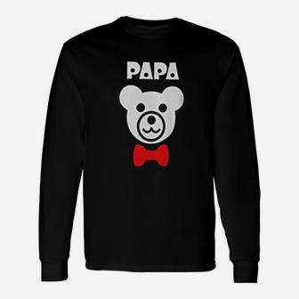 Papa Bear Unisex Long Sleeve | Crazezy